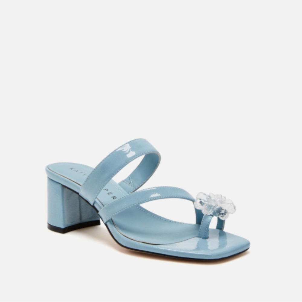 KATY PERRY THE TOOLIPED FLOWER SANDAL, 10 - Picture 3 of 11